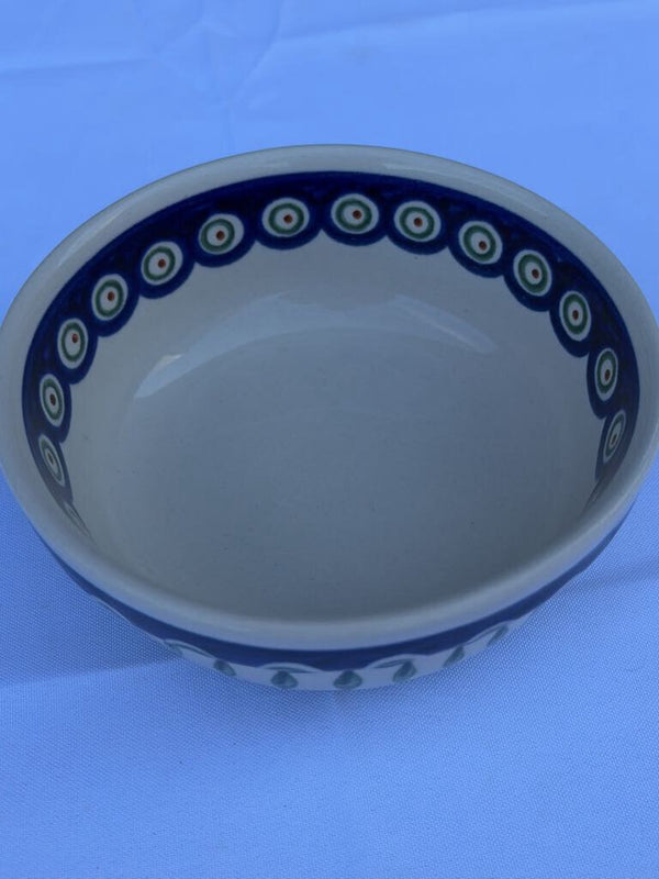 large Polish pottery cereal bowl