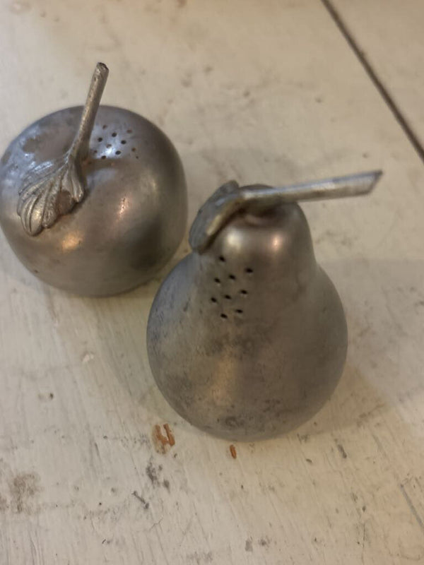 Apple and Pear Salt and Pepper Shakers
