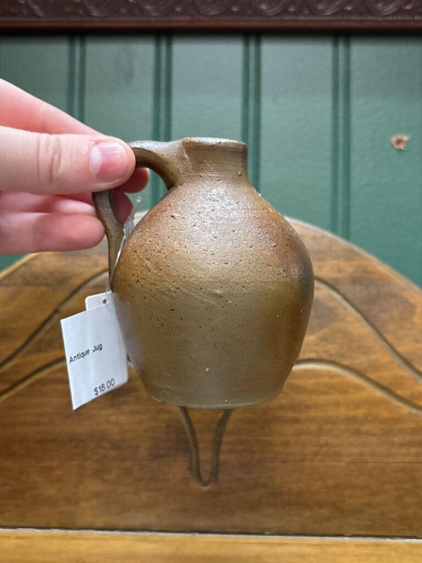 #754 Petite Brown Antique Jug