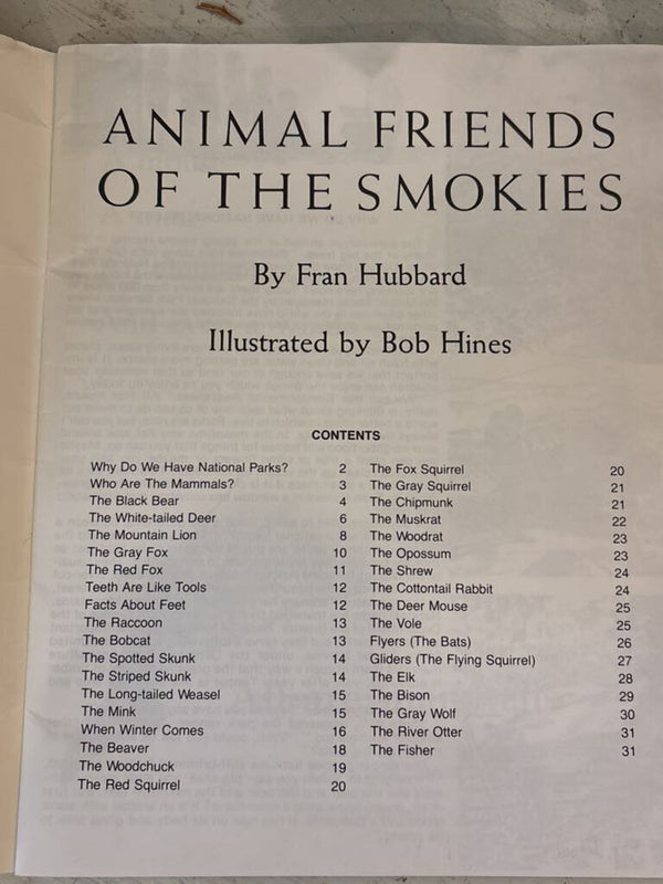 Animal Friends Booklet