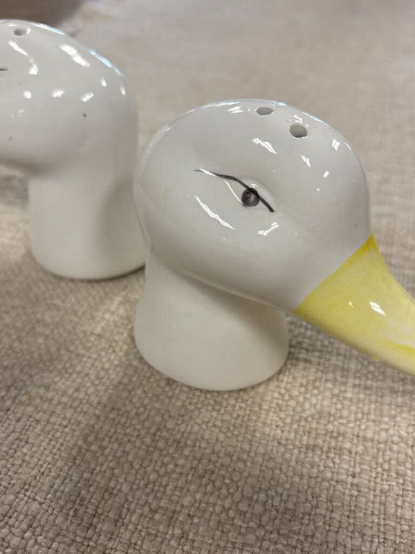 Duck Head Salt and Pepper Shakers