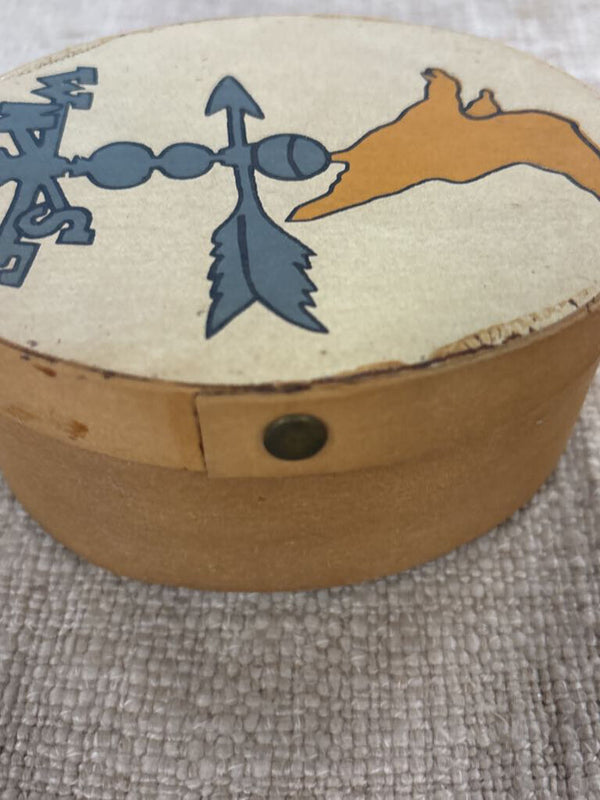 Old Weathervane Shaker Box