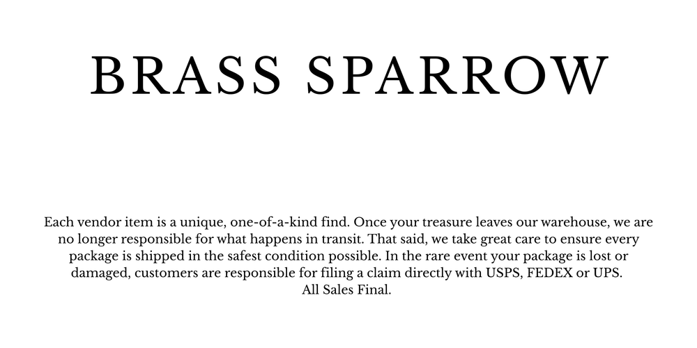 Brass Sparrow