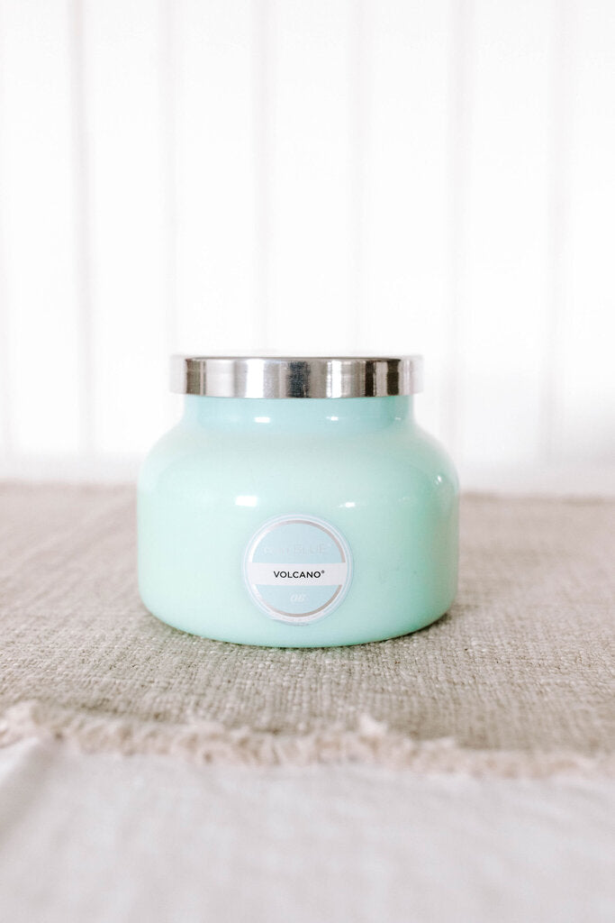 8oz Aqua Petite Volcano Candle