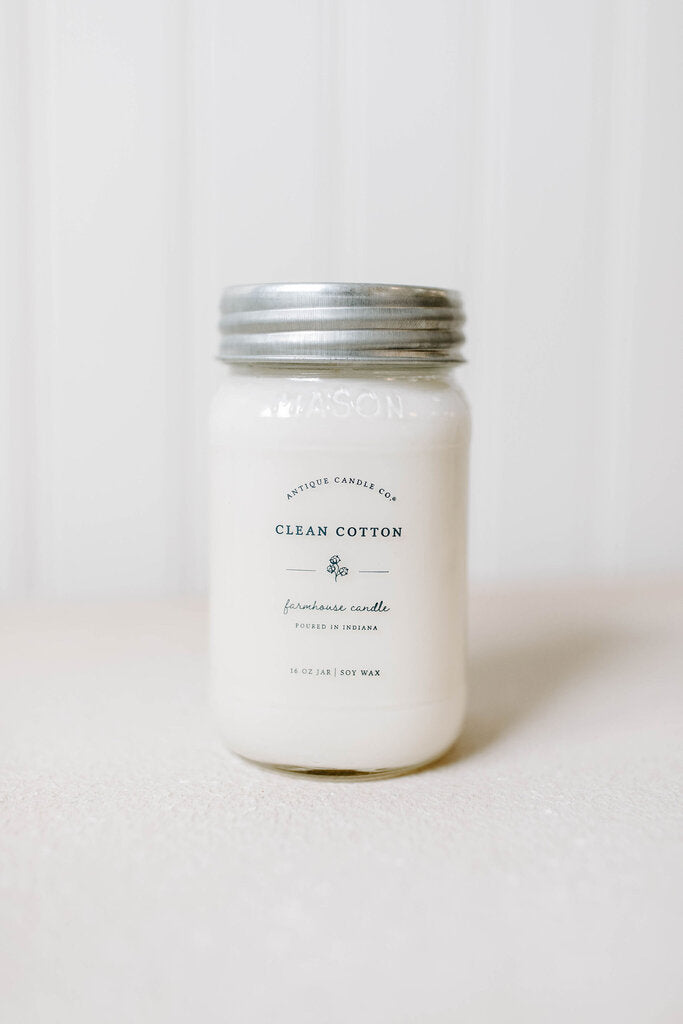 clean cotton candle