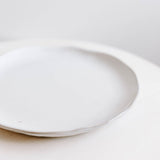 stoneware scalloped plate