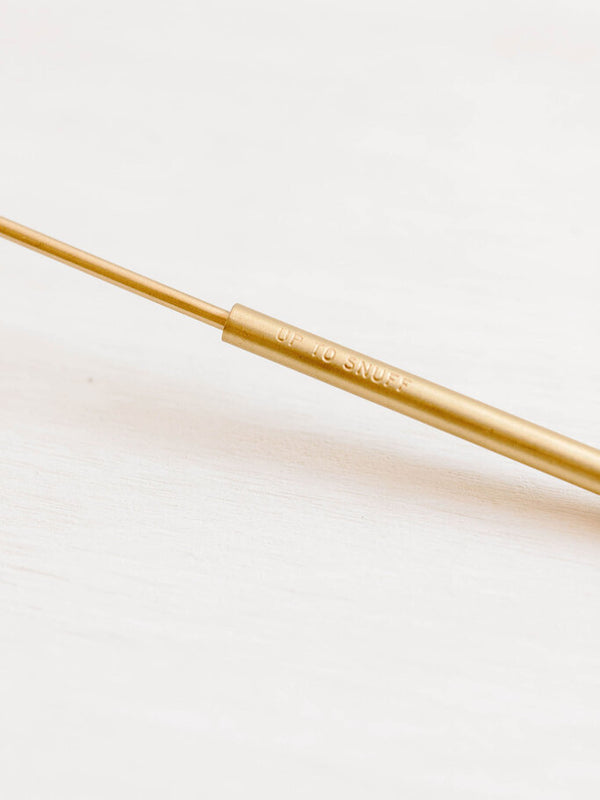 brass candle snuffer