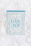 delft thank you card