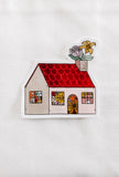 house floral sticker