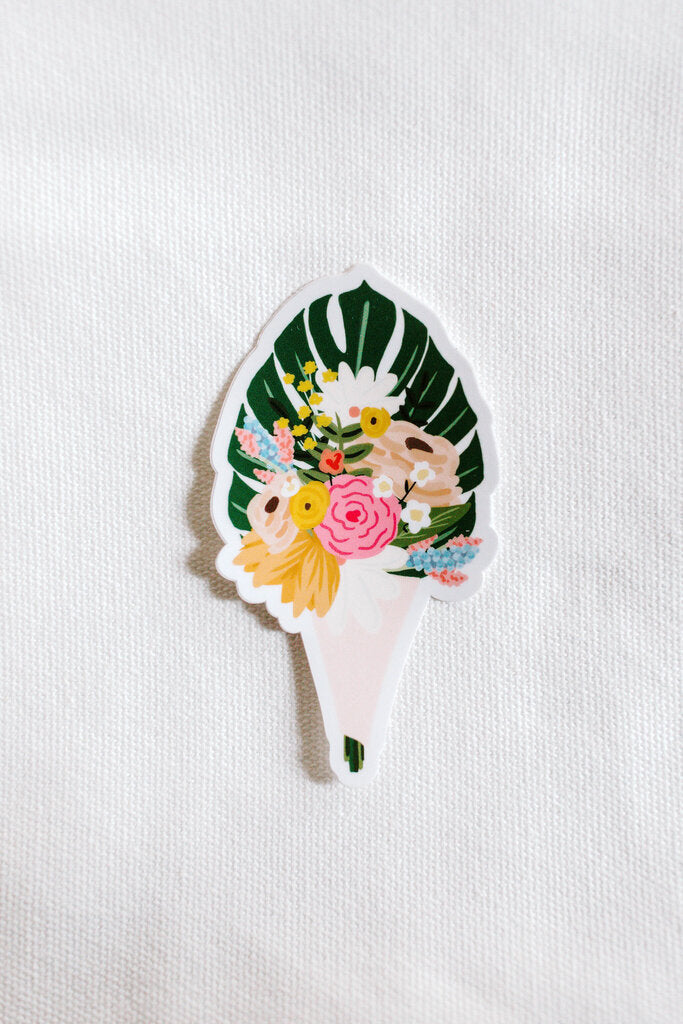 bouquet sticker