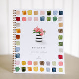 bouquets watercolor workbook