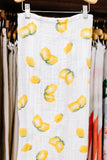 When Life Hands You Lemons Baby Swaddle Blanket