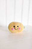 friendly plush lemon rattle