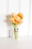 daffodil flower rattle