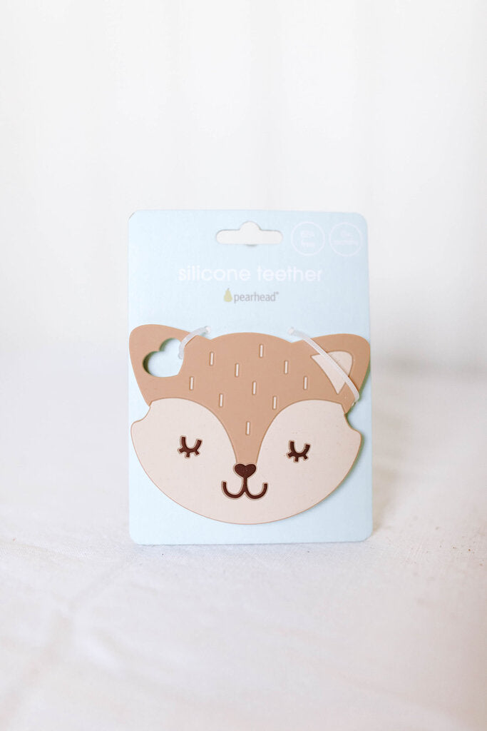 Fox Silicone Teether, Bpa Free