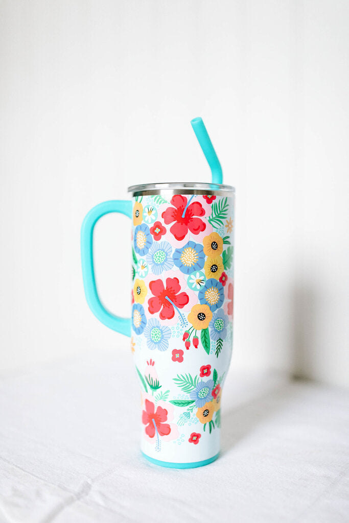 30oz island bloom mega mug