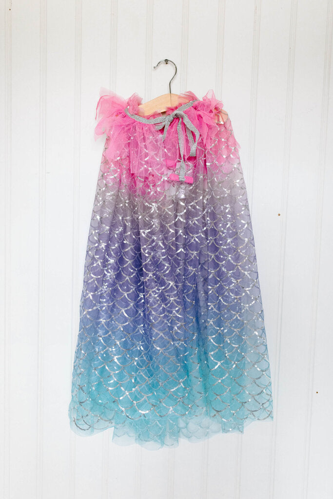 sparkling mermaid cape