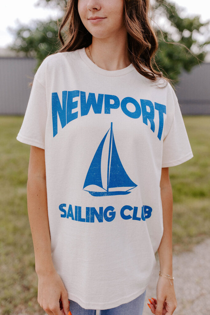 newport sailing club graphic tee