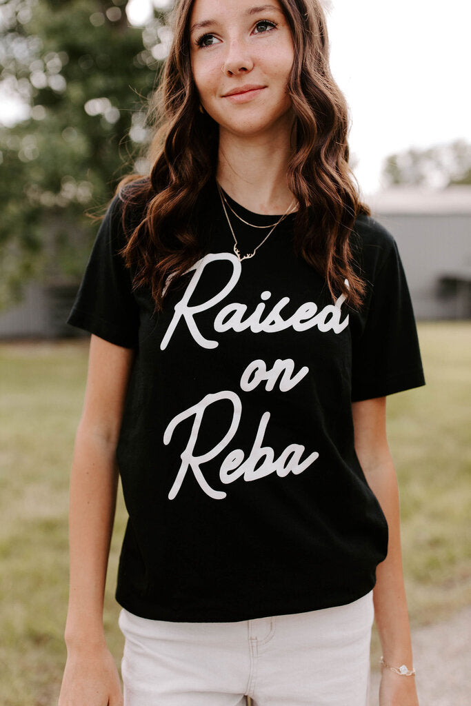 raised on Reba tee