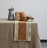 Natural & Brown Table Runner