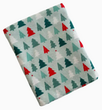 cotton festive fir swaddle