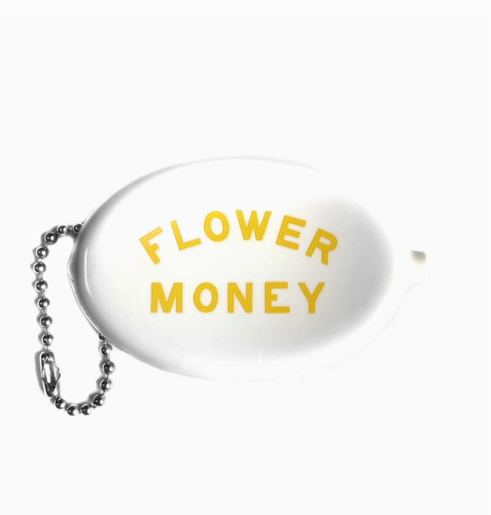 flower money coin pouch