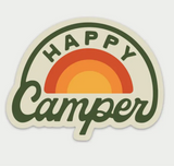 happy camper sticker