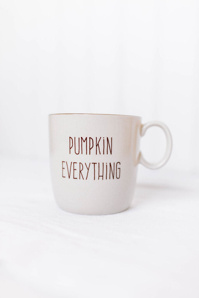 pumpkin everything mug