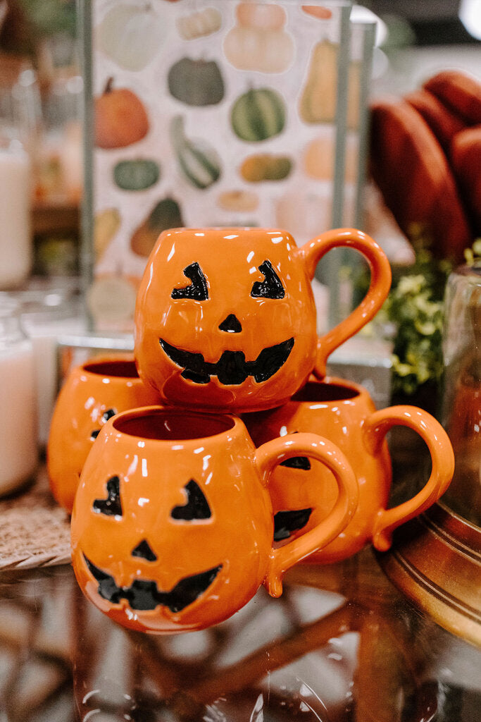 16oz jack-o-lantern mug