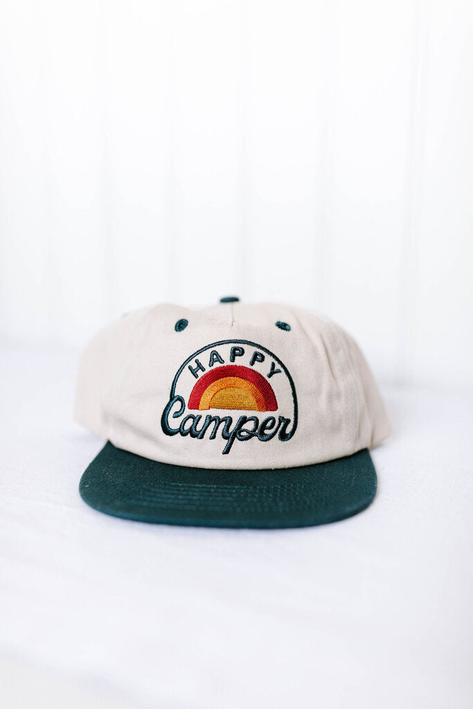 happy camper hat