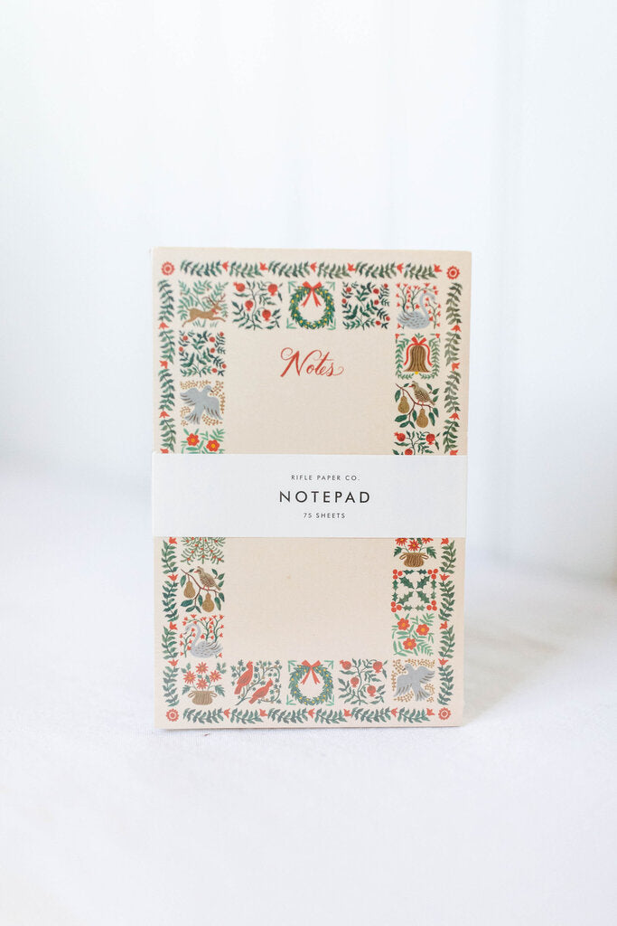 christmastide notepad