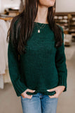 fir green sweater