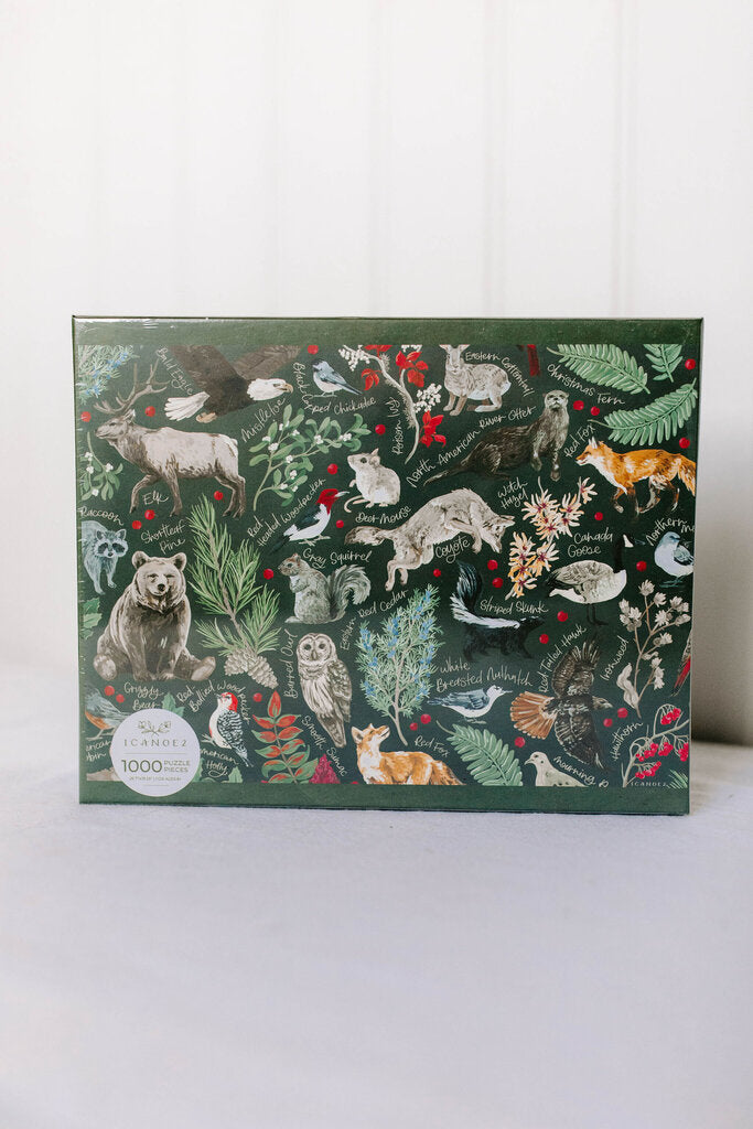 Winter Flora & Fauna - 1,000 Piece Jigsaw Puzzle