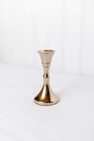 4 ½in Gold Candlestick