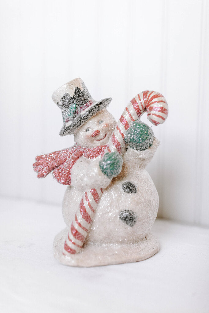 Candy Cane Snowman