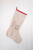 Embroidered Stocking