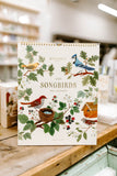 2025 song birds wall calendar