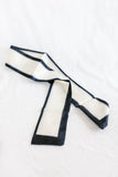 ivory silk scarf