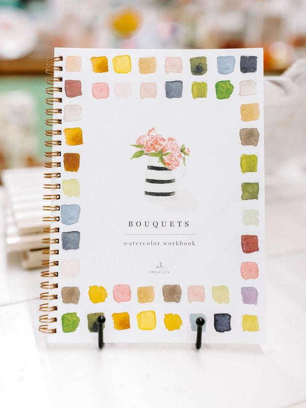 baking watercolor workbook