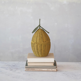 Hand- Woven Rattan lemon basket