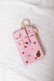 lil' heart keychain wallet