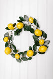 Hand-Painted Metal Vintage Reproduction Toleware Wreath