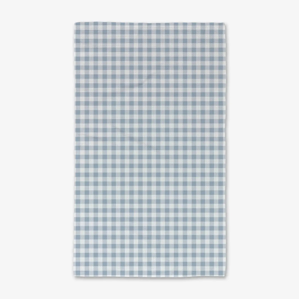 Blue Gingham Luxe Hand Towel