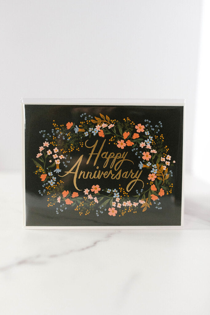 Anniversary Wreath Card