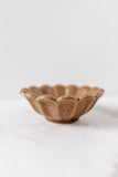 medium stoneware flower dish