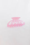 Gingham hair claw