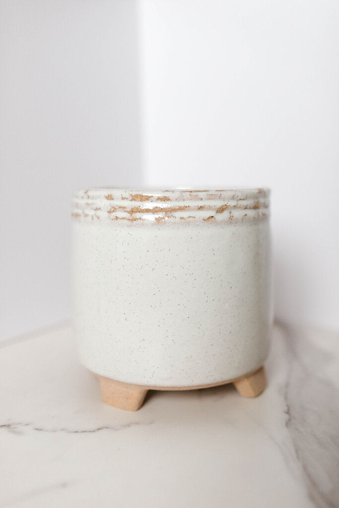 Ceramic Footed Pot