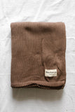 100% Organic Luxe Baby Blanket Milk Chocolate