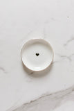 Gold Heart Jewelry Dish