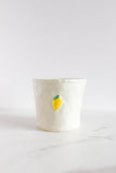 Ceramic Lemon Bistro Candle